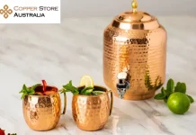 Buy Copper Water Bottle for Health Benefits and Stylish Hydration