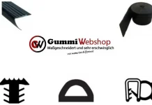 Hochwertiges T-Profil Gummi Schwarz für vielseitige Anwendungen kaufen