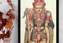 Exquisite Goddess Lakshmi Wall Art for Home Temple to Elevate Your Sacred Space